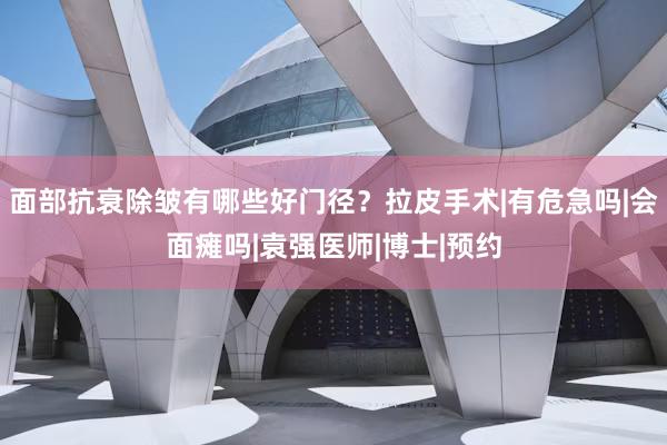 面部抗衰除皱有哪些好门径？拉皮手术|有危急吗|会面瘫吗|袁强医师|博士|预约